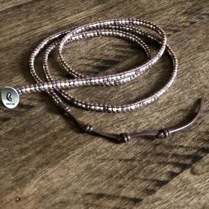 Chan Luu Mixed Metal Wrap Bracelet